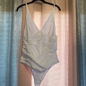 White Zara bodysuit